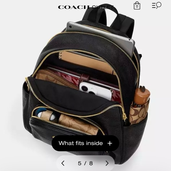 Coach Court Backpack - Picture 6 of 6